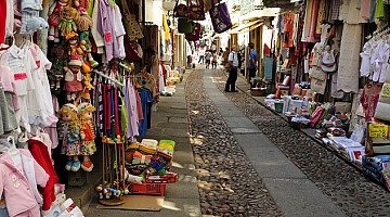 Eine Welt zum Einkaufen in Portugal