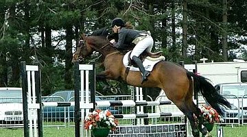 Showjumping is on in Sunny Lisbon, Portugal