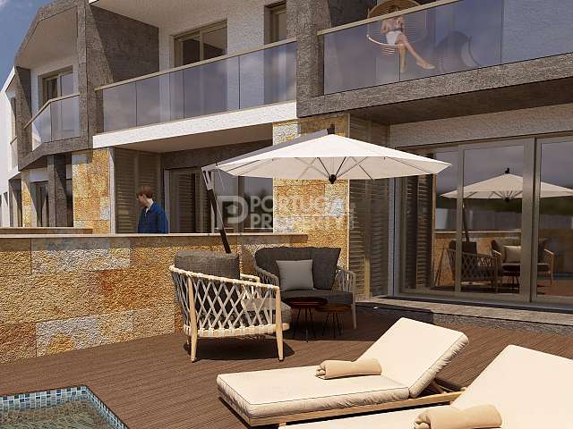 New Four Bedroom Townhouse With Private Swimming Pool And Sea Views