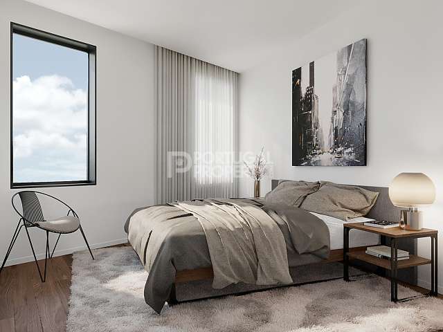 Élégant appartement en duplex de deux chambres avec intérieurs spacieux dans le quartier artistique de Porto