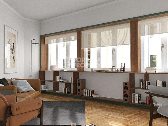 Bâtiment Art Déco emblématique au cœur du centre-ville de Porto avec projet approuvé pour 7 appartements luxueux