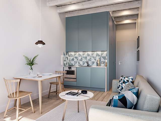 Gemütliches Studio mit Balkon