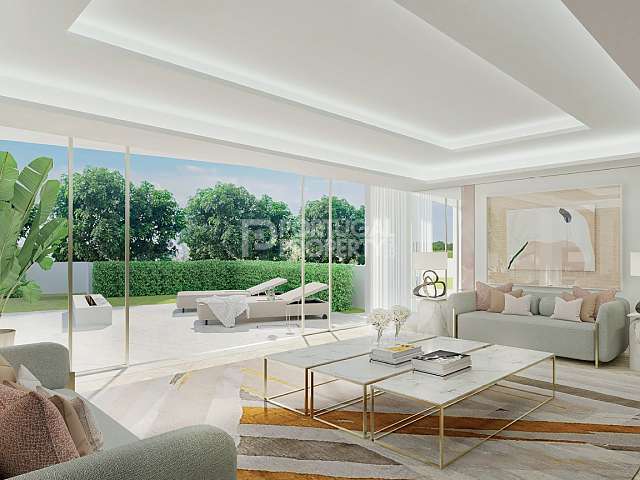Luxury Townhouses, Designed For Living, Garden And Pool, In The Heart Of Cascais