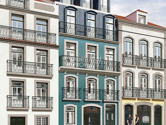 Apartment Traditional Heritage Exterior, Modern Interior