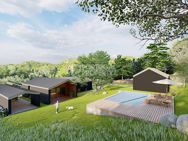 Villa neuve à la campagne