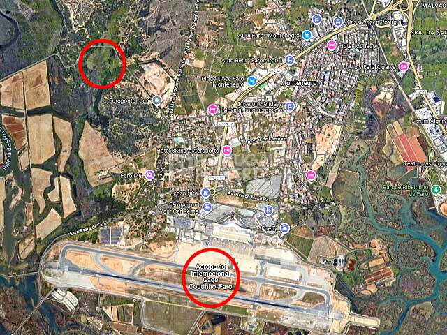 Posizione unica dell'edificio nel Parco Nazionale a 2 km dall'aeroporto di Faro