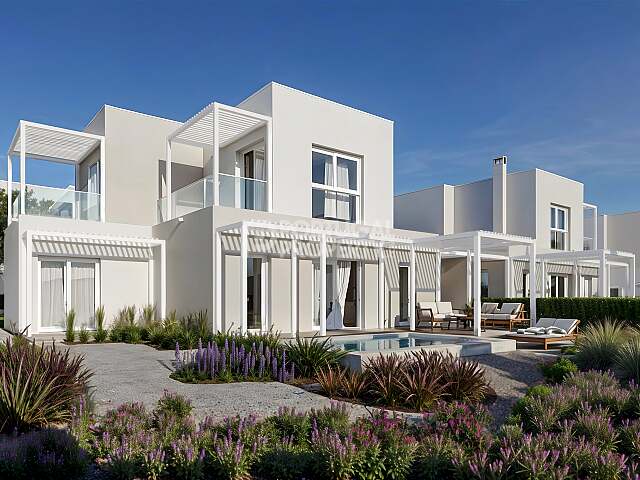 Villa bifamiliare T2+1 con piscina privata nel famoso golf resort