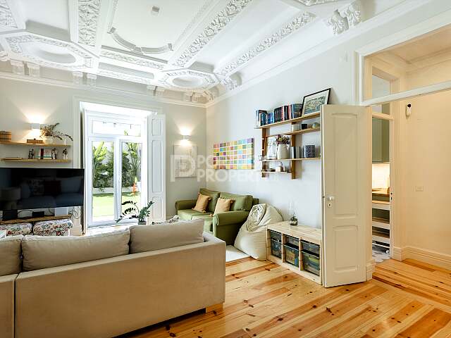 5-Bedroom Apartment With Private Garden In Avenidas Novas – Lisbon