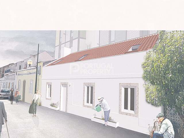 Moradia com dois quartos renovada e Campo de Ourique 