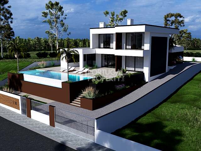 Moderne energieeffiziente Villa mit Infinity-Pool im Clube Albufeira