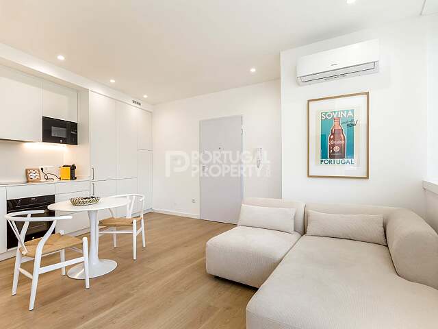 波尔图市中心一居室公寓全面翻新