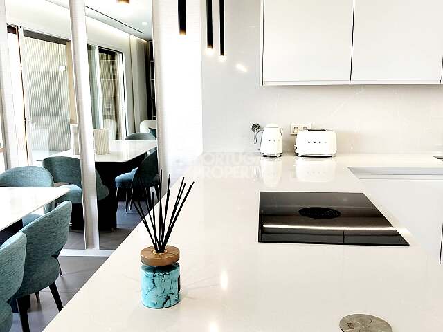 SEA VIEW – 200m from the Beach – NEW 2-Bedroom Apartment – Forte novo Quarteira