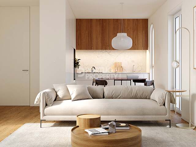 Appartamento contemporaneo con due camere da letto nel centro di Porto