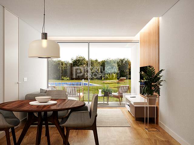 私人花园公寓中的精致一居室公寓