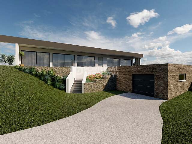 Villa moderne avec vue sur la campagne à Caldas da Rainha