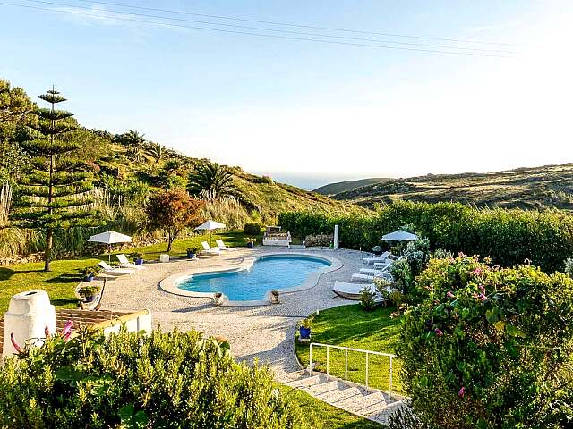 Dreamy Villa with a Thrilling View of the Guincho Coastline