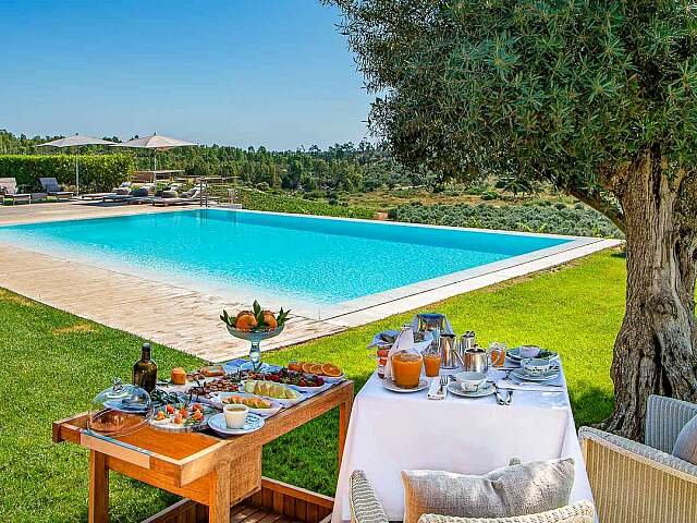 Alentejo luxo com 2 piscinas, vinhas e privacidade