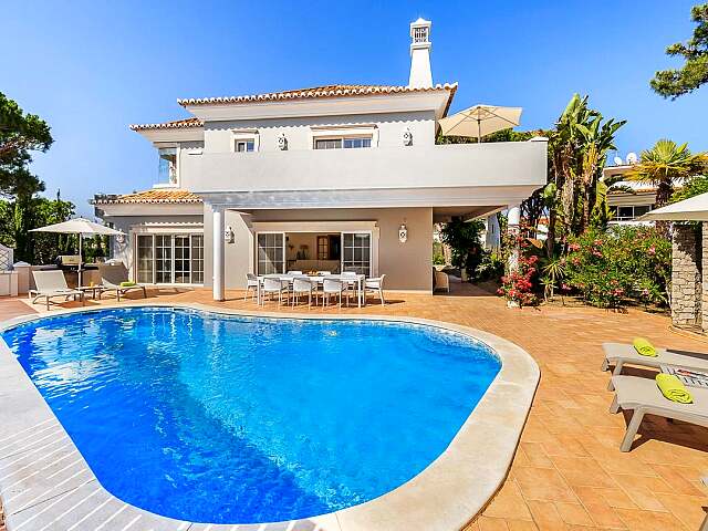 Quiet Vale do Lobo Home with Mediterranean Flair