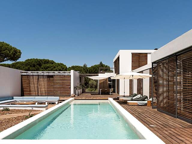 A Peaceful, Modern Comporta Home with Pine Trees